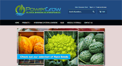 Desktop Screenshot of powergrowsystems.com